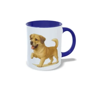 Taza mastín azul oscuro