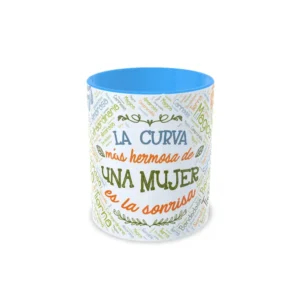 Taza la curva de tu sonrisa