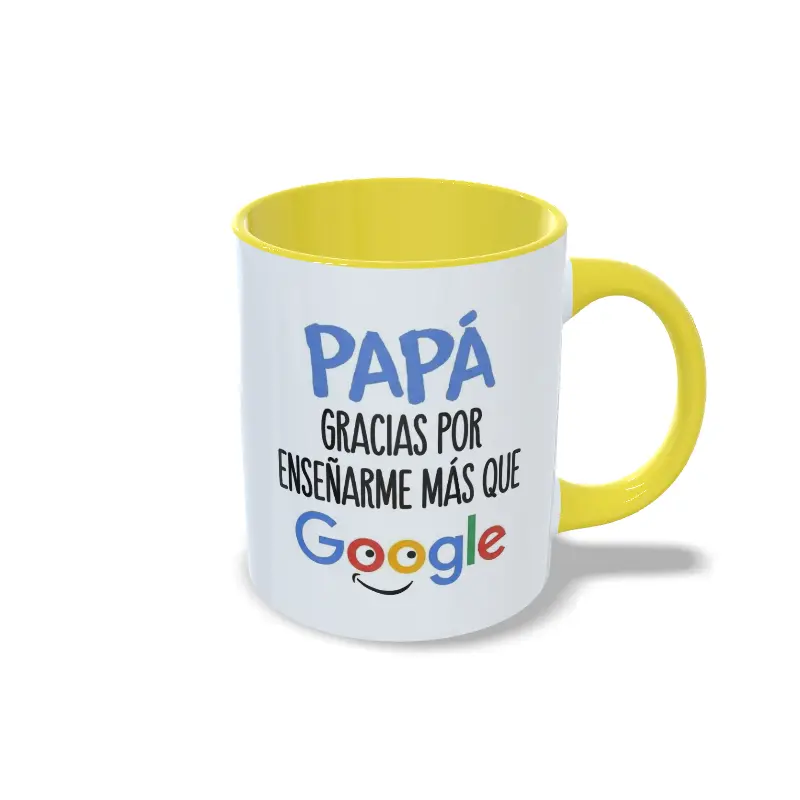 Taza Papá "Mejor que Google"