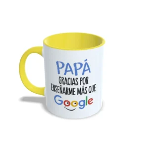Taza Papá "Mejor que Google"