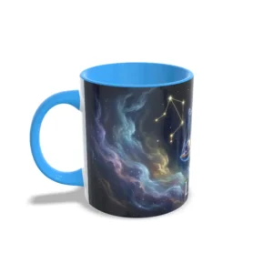 Taza Libra azul claro