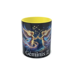 Taza Géminis amarillo