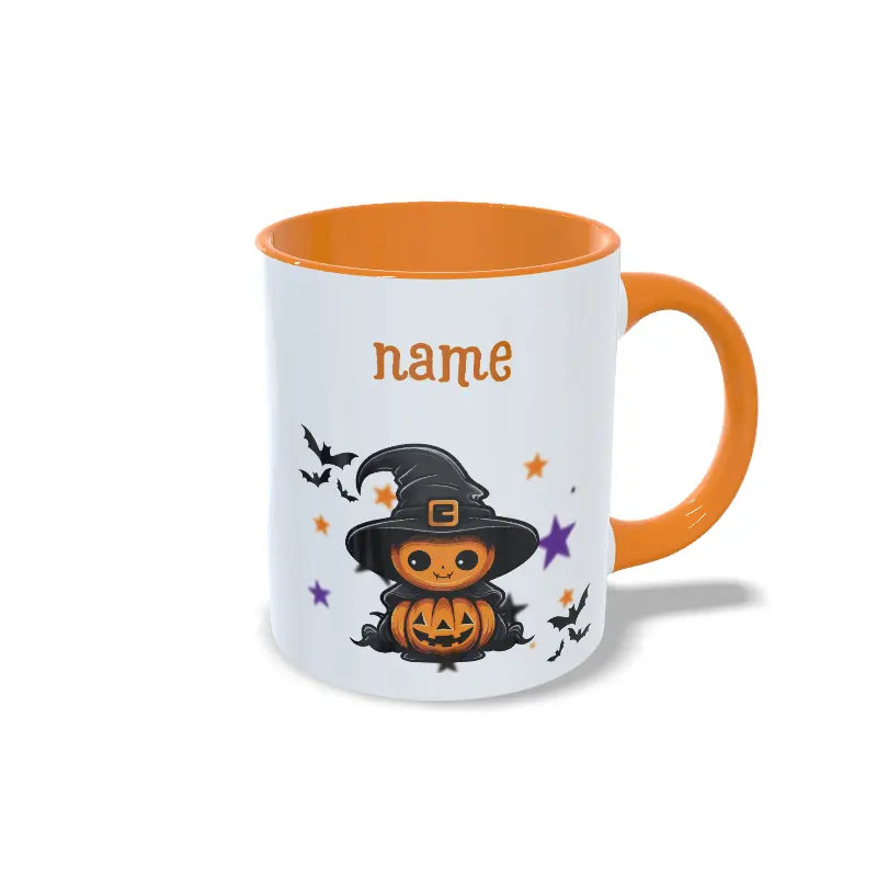 Taza Halloween Naranja