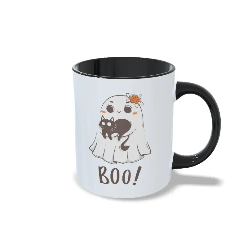 Taza Halloween Negro