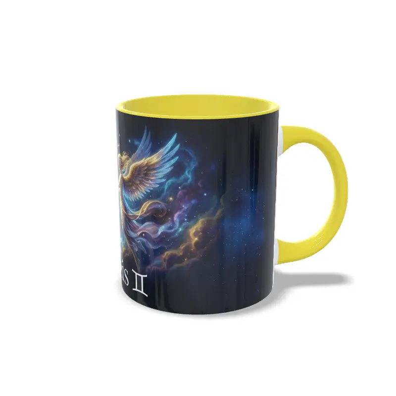 Taza Géminis amarillo