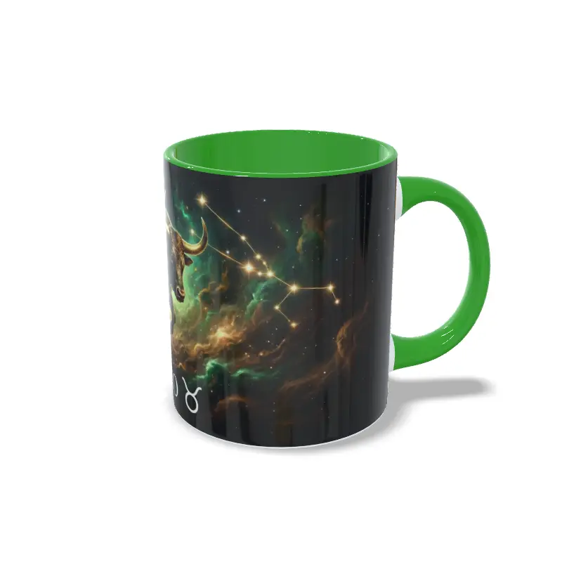 Taza tauro verde
