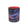 Taza escorpio Rojo