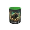 Taza tauro verde