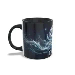 Taza Capricornio Negro