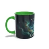 Taza Capricornio verde