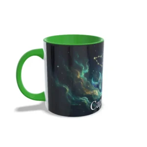 Taza Capricornio verde