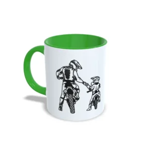 Taza día del padre motero