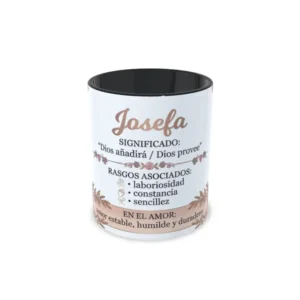 Taza Negra Josefa