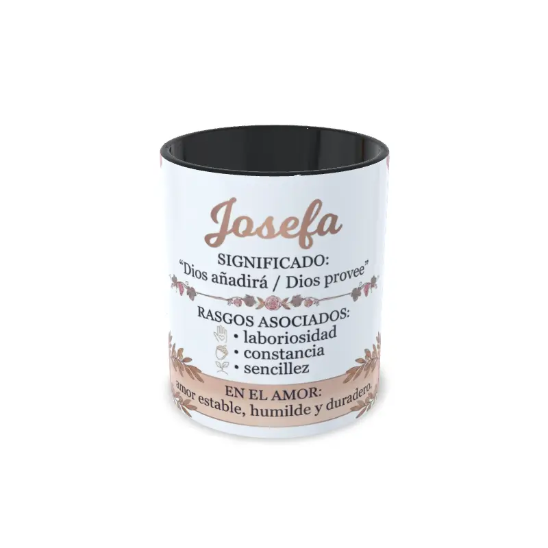 Taza Negra Josefa