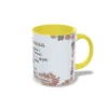 Taza Maria Teresa amarillo