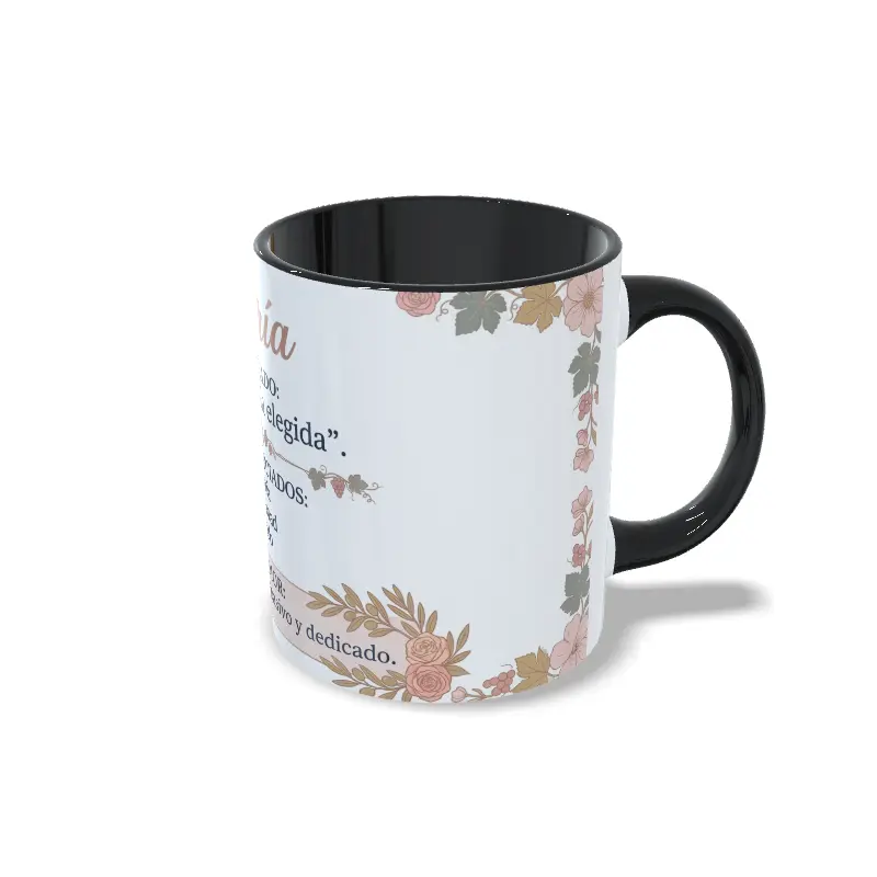 Taza Negra María