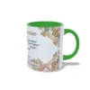 Taza verde María Carmen
