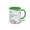 Taza verde Ana María