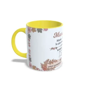 Taza Maria Teresa amarillo