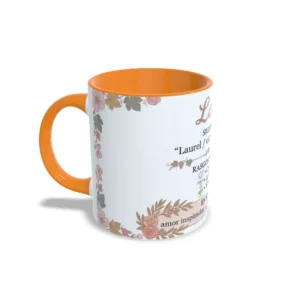 Taza Naranja Laura