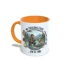Taza Naranja. Mi oficina está en el río