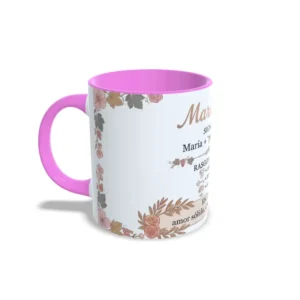 Taza Maria Pilar Rosa