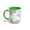Taza verde María Carmen