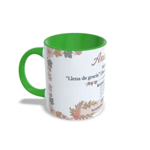 Taza verde Ana María