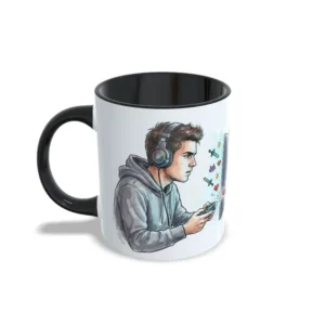 Taza Gamer Negro