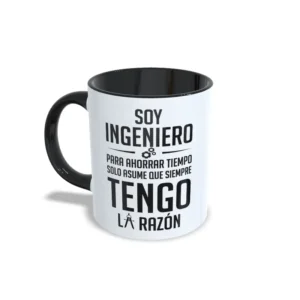 izquierda negro ingeniero razón Taza Soy ingeniero, asume que tengo la razón
