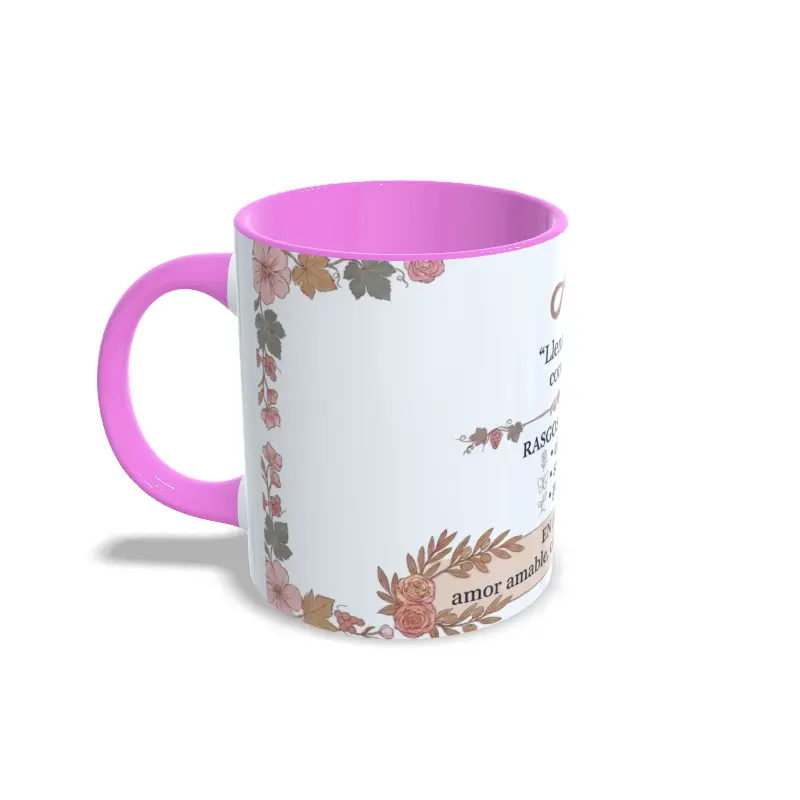 Taza Rosa nombre Ana