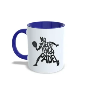 Taza No Puedo, Tengo Pádel