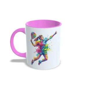 Taza Pádel Smash Acuarela