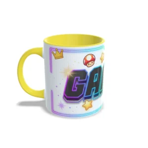 Taza Gamer arccoíris