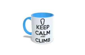 Taza keep calm and climb