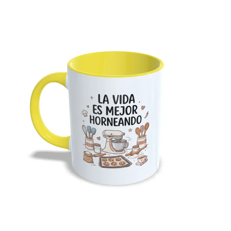 La vida es mejor horneando izq amarillo