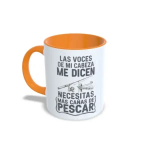 Taza necesito más cañas de pescar