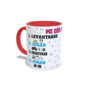 Taza mi día gamer perfecto