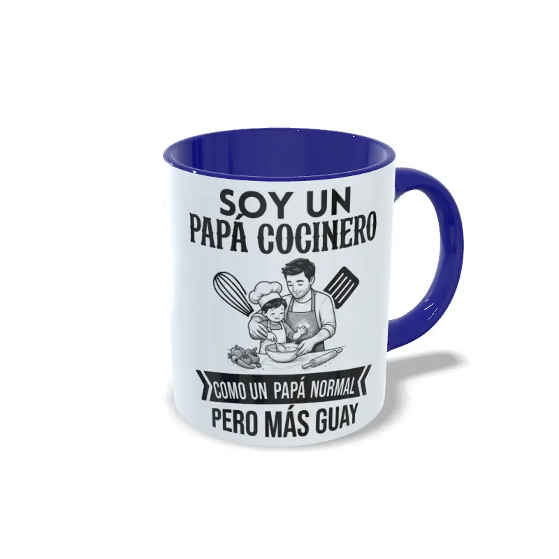 Papá cocinero más guay DER AZUL OSC