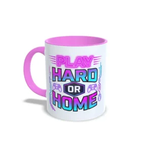 Taza Gamer Play hard or go home