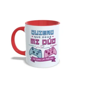 Taza quiero que seas mi dúo siempre