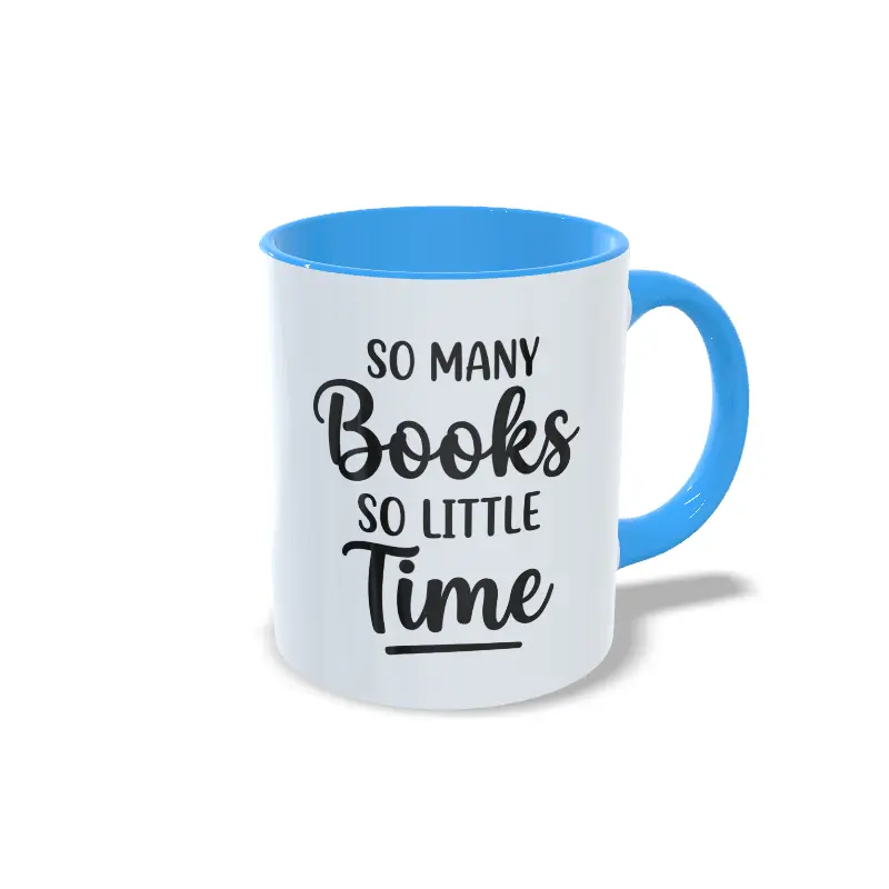 So many books so little time DER AZUL CLARO