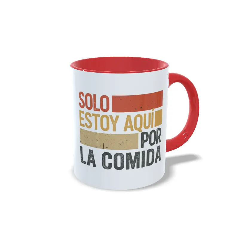 Solo estoy aquí por la comida DER ROJO