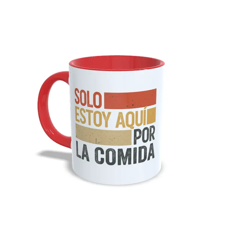 Solo estoy aquí por la comida IZQ ROJO