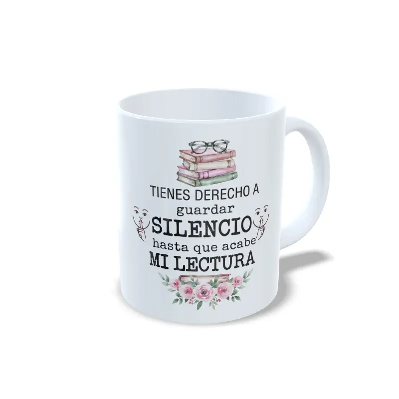 Tienes derecho a guaradar silencio hasta q acabe mi lectura DER BLANCO