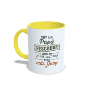 Taza Papá pescador, como un papá normal pero más guay
