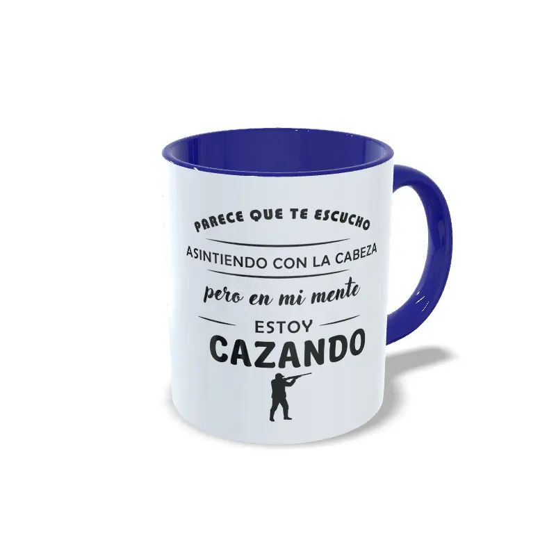 Parece que te escucho pero en mi mente estoy cazando DER AZUL OSC