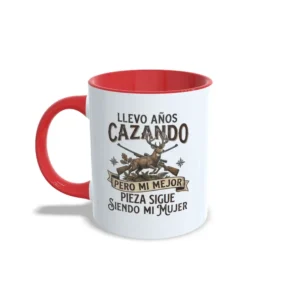Taza Mi mejor pieza cazada sigue siendo mi mujer